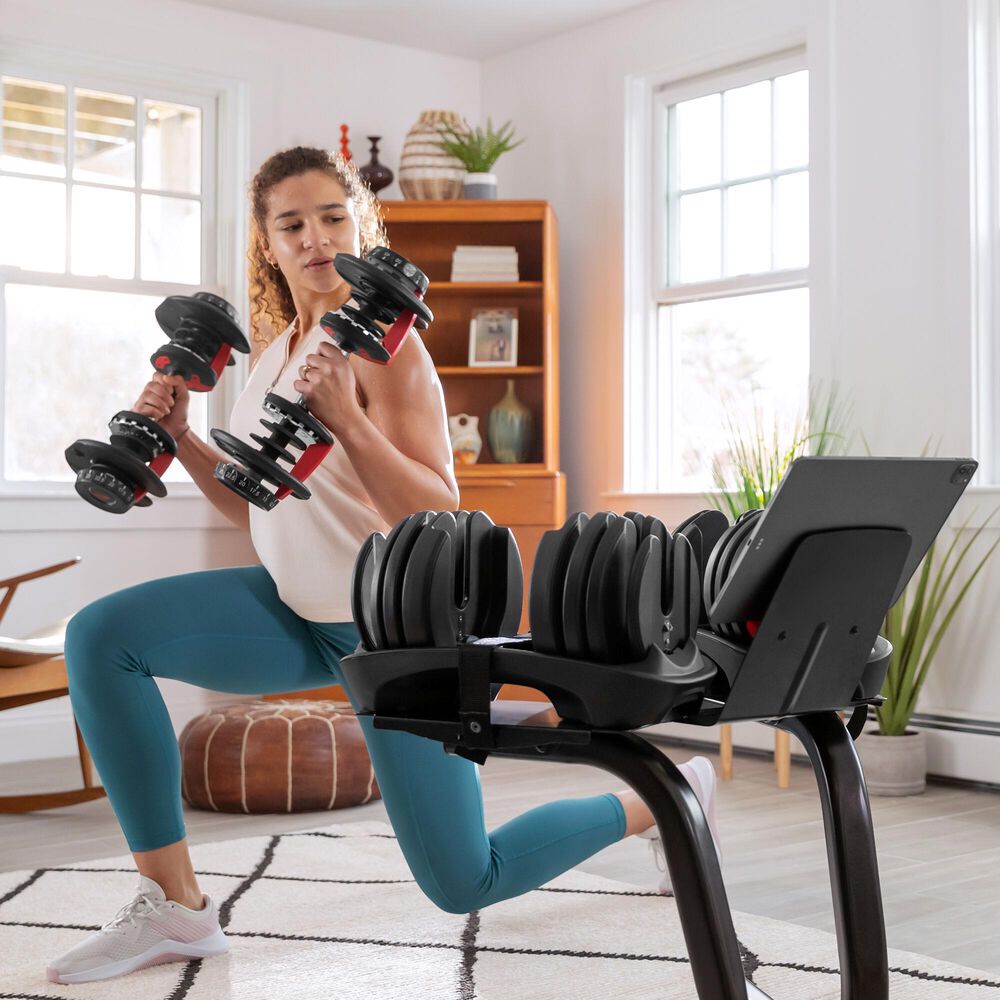 Arrangement blødende matron Bowflex SelectTech 552 Adjustable Dumbbells and 840 Kettlebell in Black |  NFM