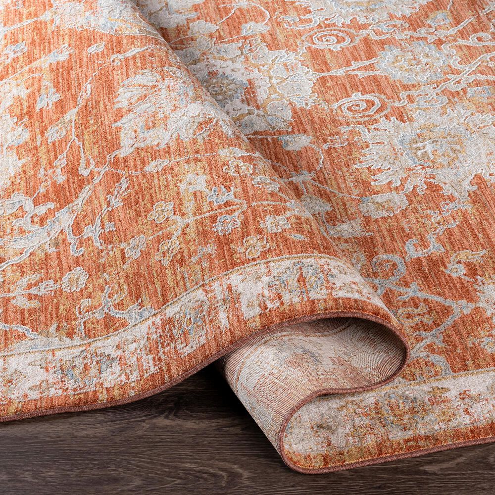 Surya Avant Garde 9&#39; x 12&#39;1&quot; Orange, Blue and Beige Area Rug, , large