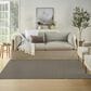 Nourison Courtyard Black and White 5" x 7" Indoor/Outdoor Area Rug, , large