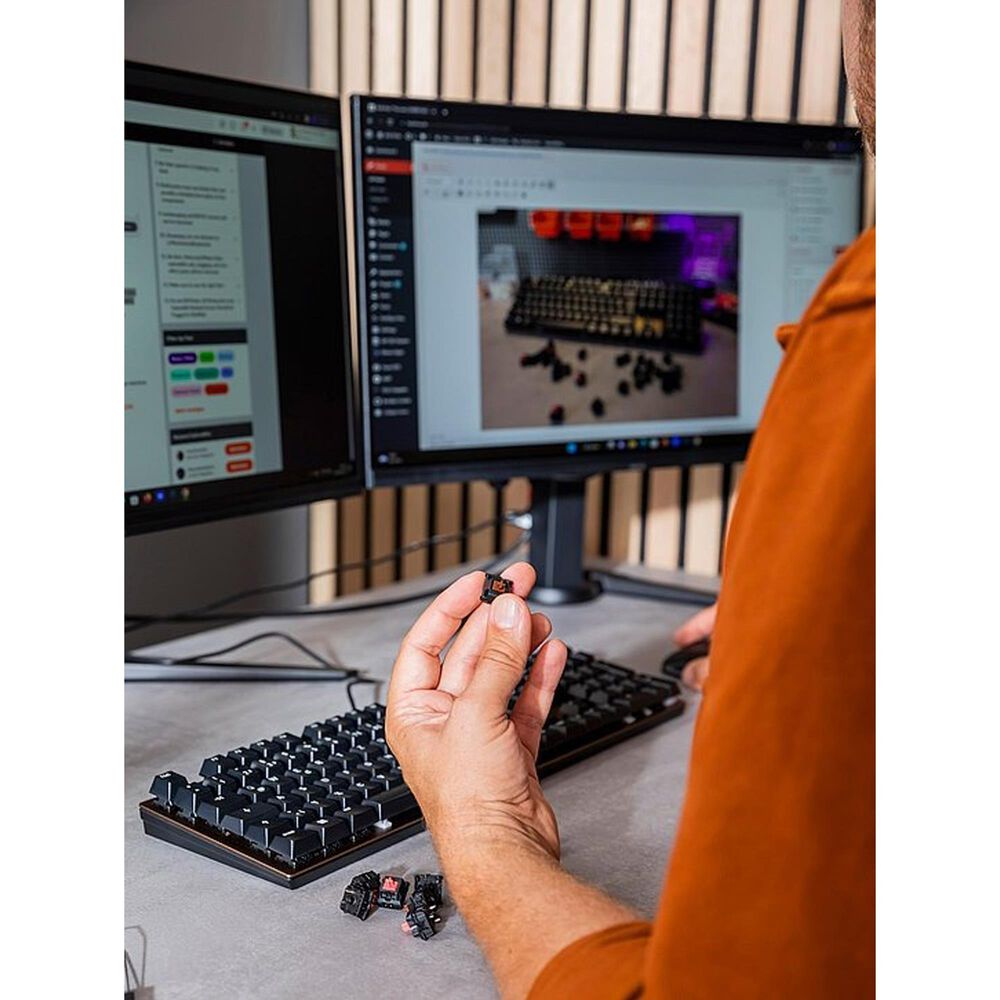 Cherry KC 200 MX Mechanical Office Keyboard in Black, , large