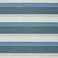 Treasure Garden 9" Umbrella with Black Base in Gateway Coast Stripe, , large