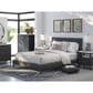 Ashley Cadmori Queen Upholstered Bed in Black, , large