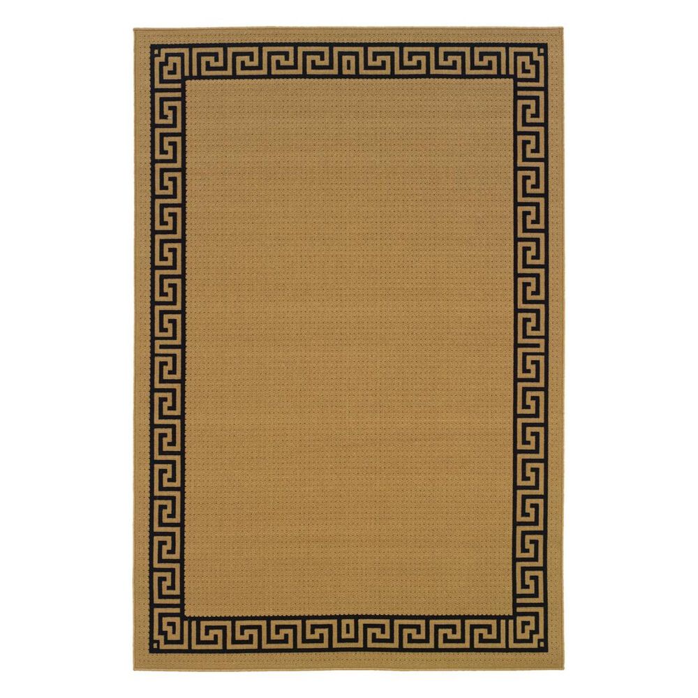 Oriental Weavers Lanai 782Y1 2" x 3" Beige Scatter Rug, , large