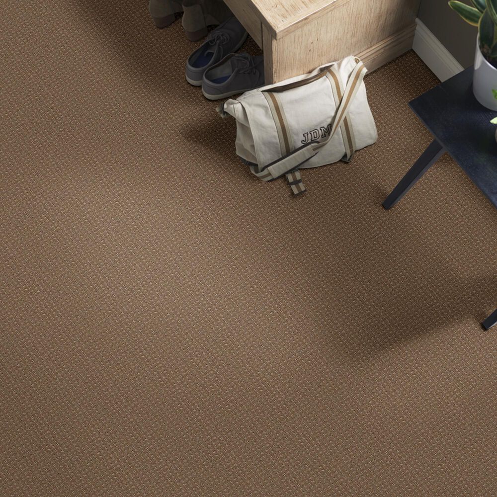 Shaw Detailed Elegance Patterned Carpet in Saffron, , large