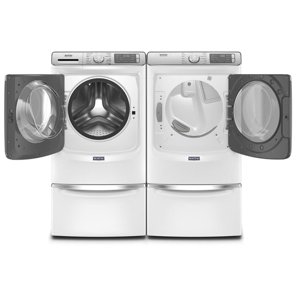 Maytag 5.0 Cu. Ft. Front Load Washer with Steam in White Nebraska