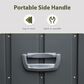 Hearth and Haven 160-Gallon Outdoor Storage Deck Box with Waterproof Material in Dark Gray, , large