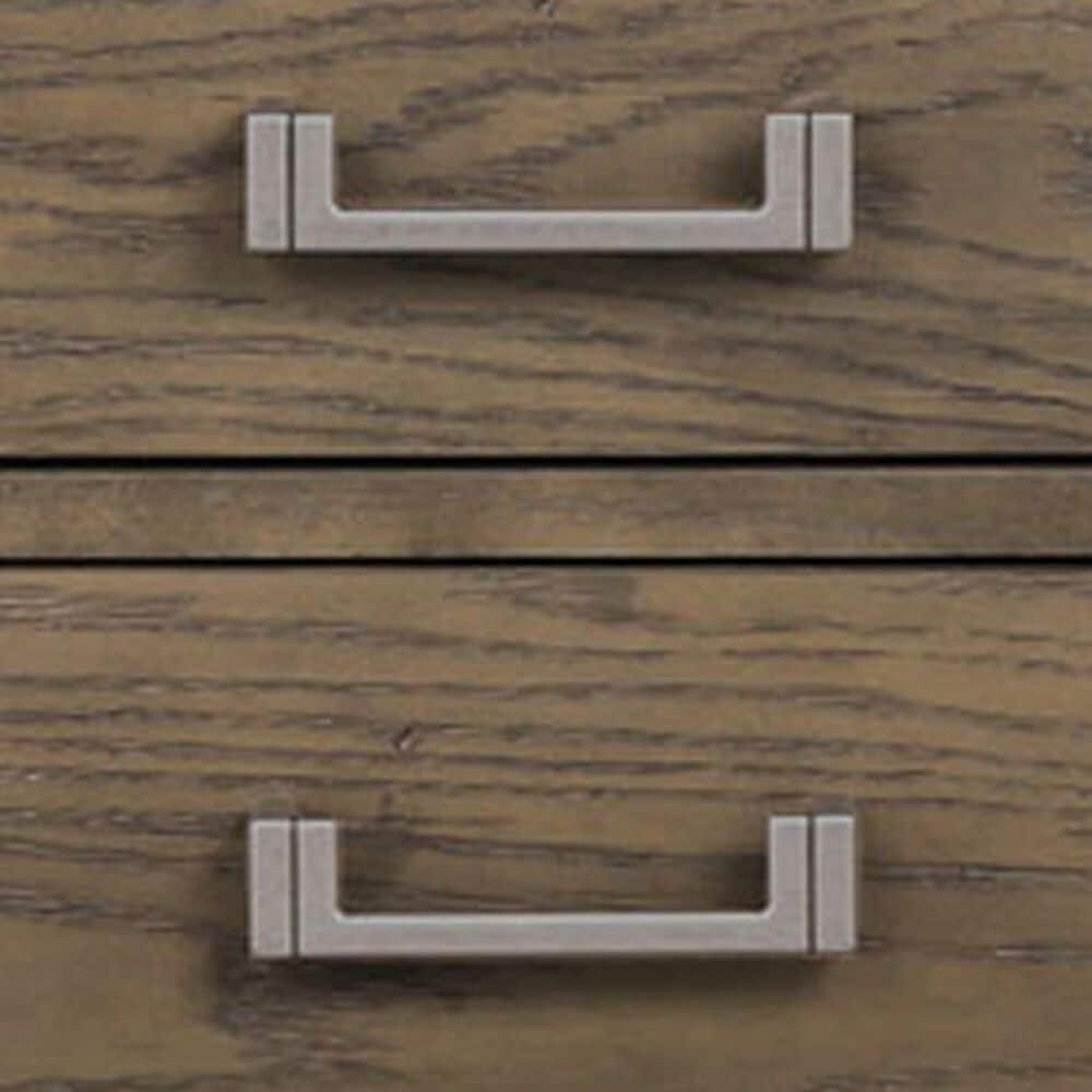Lexora Home Norwalk 80&quot; Double Bathroom Vanity in Grey Oak with White Carrara Marble Top  and Rectangle Sink, , large