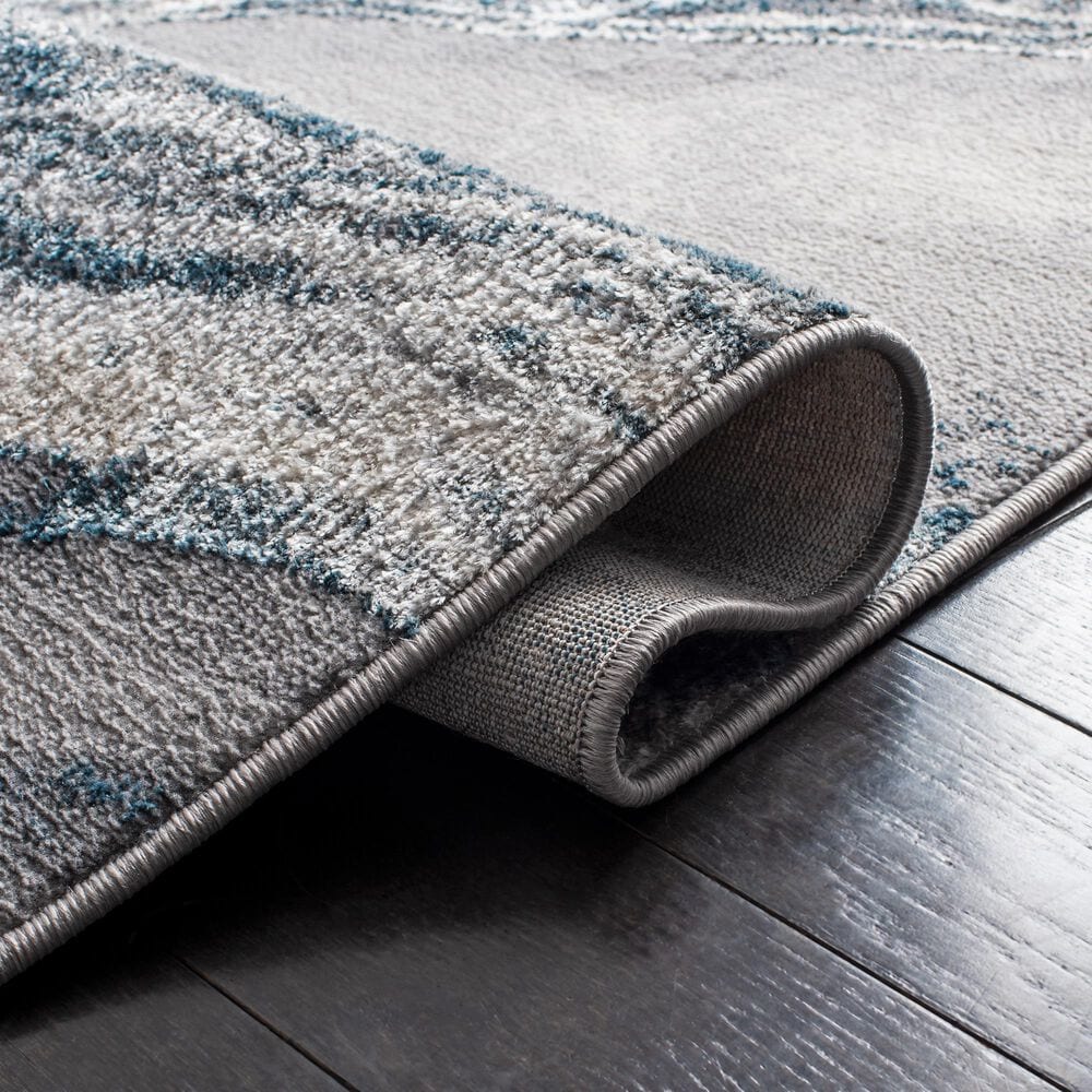 Safavieh Orchard 2&#39;2&quot; x 8&#39; Grey and Blue Runner, , large