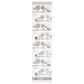 Safavieh Carousel 2" x 8" Pink and Ivory Kids Runner, , large