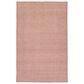 Kaleen Rugs Ziggy ZIG01-99 8" x 10" Coral and White Indoor/Outdoor Area Rug, , large