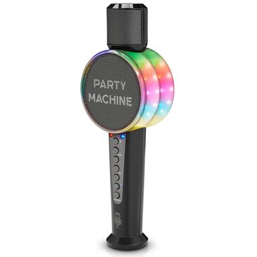 Singing Machine Party Machine Mic with Bluetooth and Voice Changers, , large