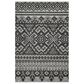 Safavieh Adirondack ADR107A-5 5"1" x 7"6" Silver/Black Area Rug, , large