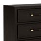 Riverside Furniture Lydia 5 Piece Queen Platform Upholstered Bedroom Set in Dark Cabernet, , large