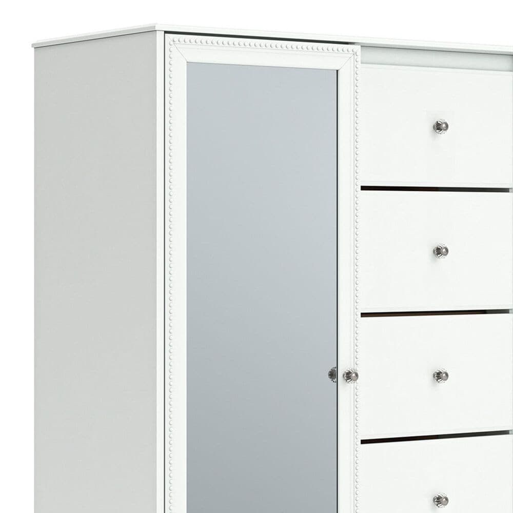 Ashley Kozlani 5-Drawer Dressing Chest in White, , large