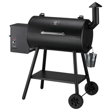 Z Grills 48" Wood Pellet Grill Smoker in Black, , large