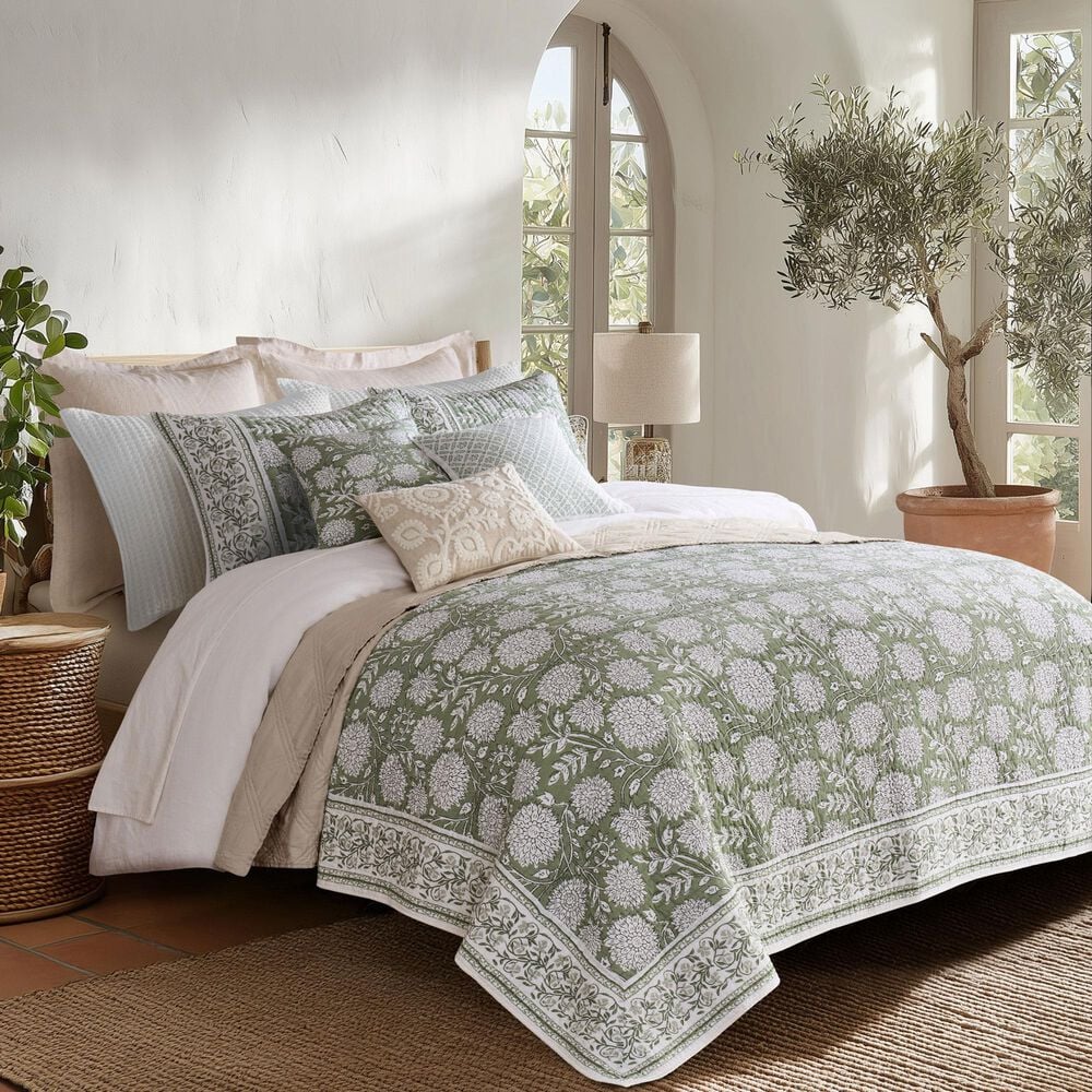 Levtex Adare 3-Piece King/Cal King Quilt Set in Sage, , large