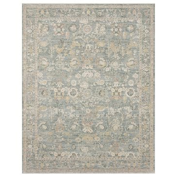 Karastan Surrey Hills Bedfordshire Beachglass 9" x 12" Area Rug, , large