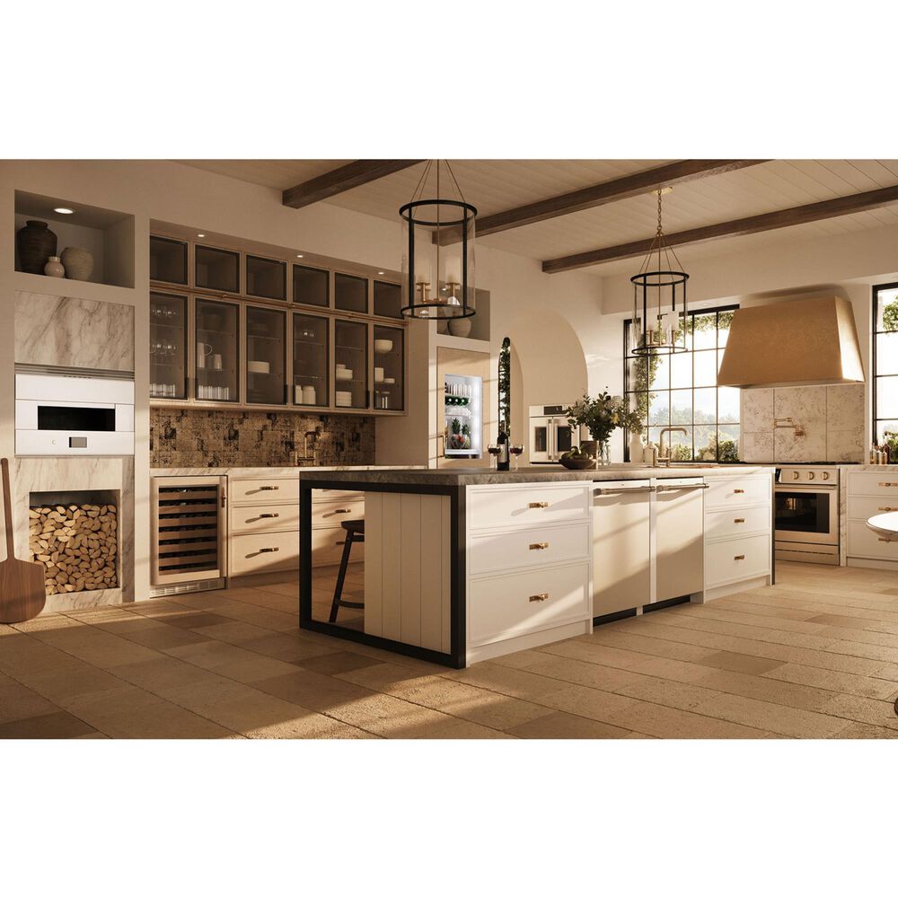 Monogram 30&quot; Smart Flush Hearth Electric Single Wall Oven in Stainless Steel, , large