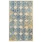 Safavieh Evoke EVK262C-3 3" x 5" Ivory/Blue Area Rug, , large