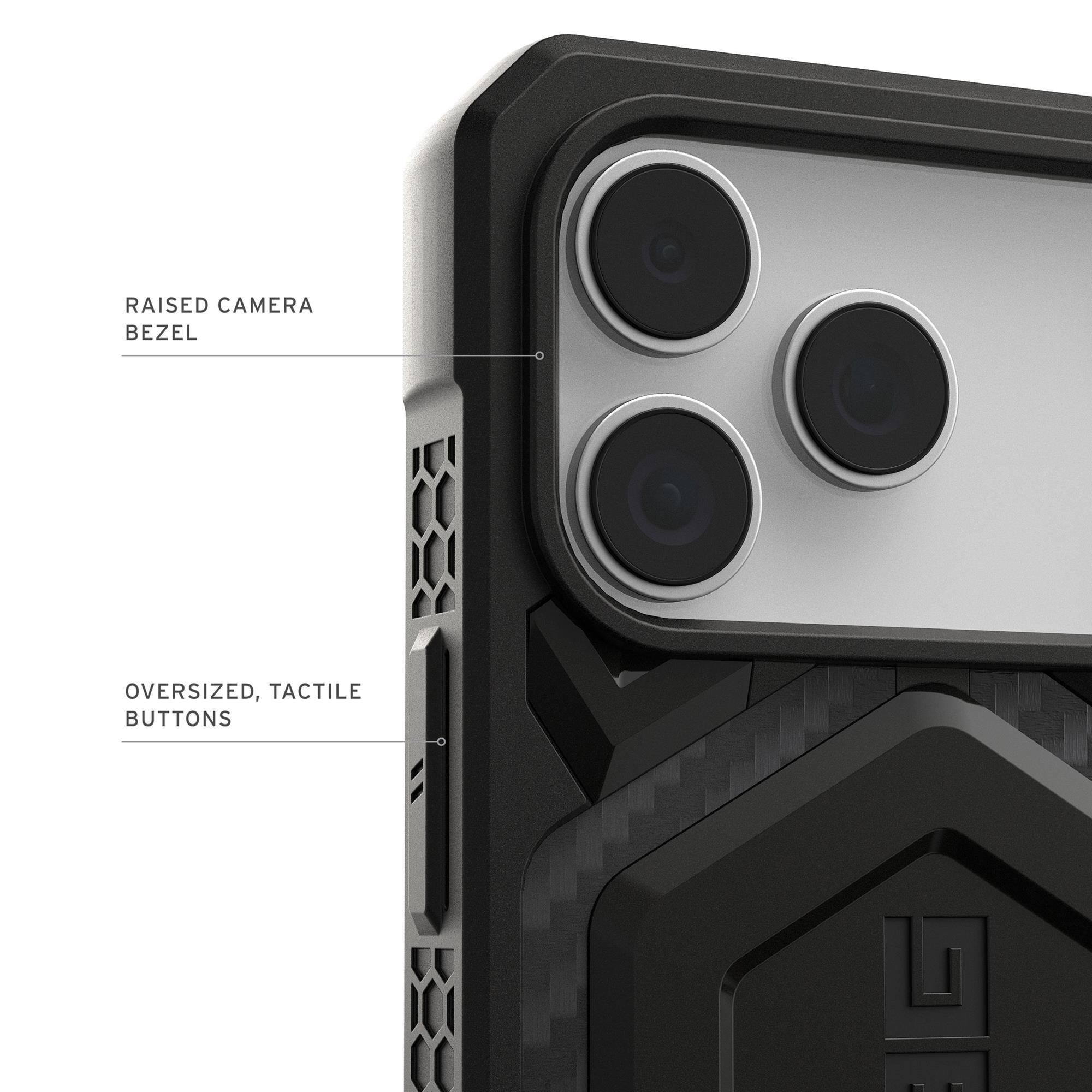 UAG Monarch Pro Case For Apple 2025 Iphone 6.9 Pro Max - Carbon Fiber