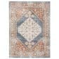 Nourison Astra Machine Washable ASW11 6"7" x 9" Denim and Multicolor Area Rug, , large