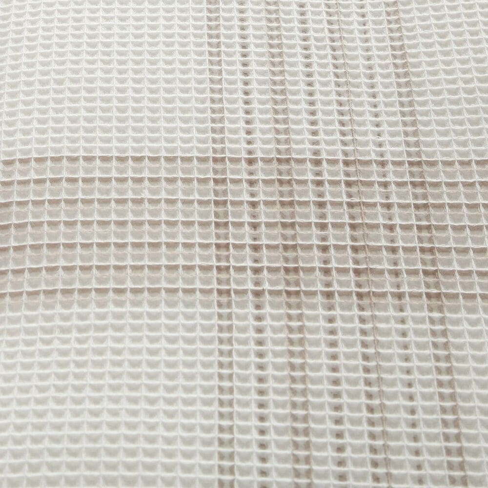 Levtex Waffle Plaid 3-Piece King/California King Comforter Set in Taupe and Cream, , large