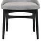 Blue River Arcadia and Azalea 5-Piece 48" Dining Set with Gray Cushion in Black, , large