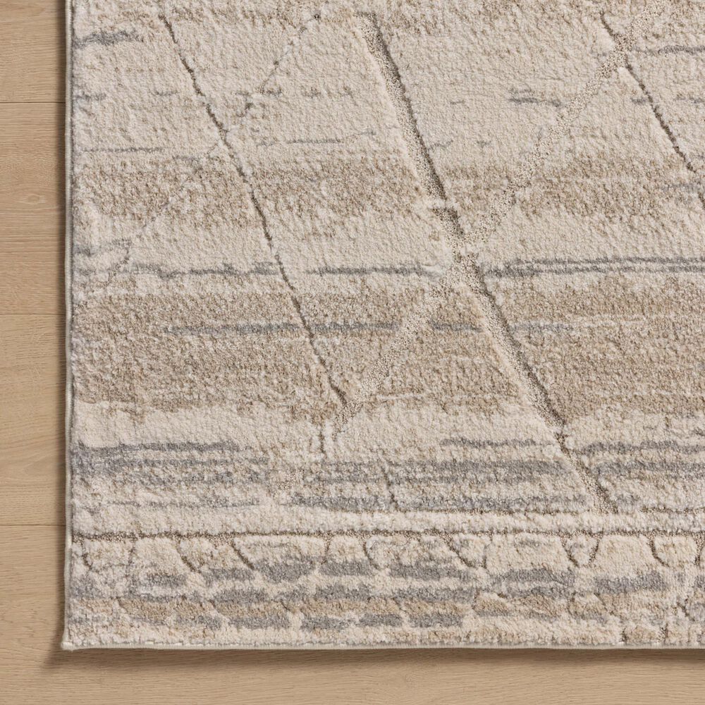 Amber Lewis x Loloi Monty 11&#39;6&quot; x 15&#39; Ivory and Natural Area Rug, , large