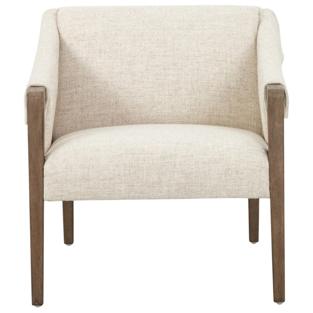 Four Hands Bauer Arm Chair in Thames Cream, , large