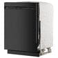 KitchenAid 24" Third Level Utensil Rack Dishwasher with 30+ Total Wash Jets and Pocket Handle in Black, , large