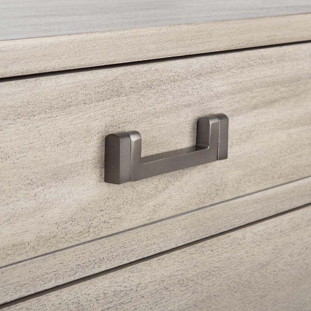 Safavieh Perri 3 Drawer Nightstand in Light Gray, , large
