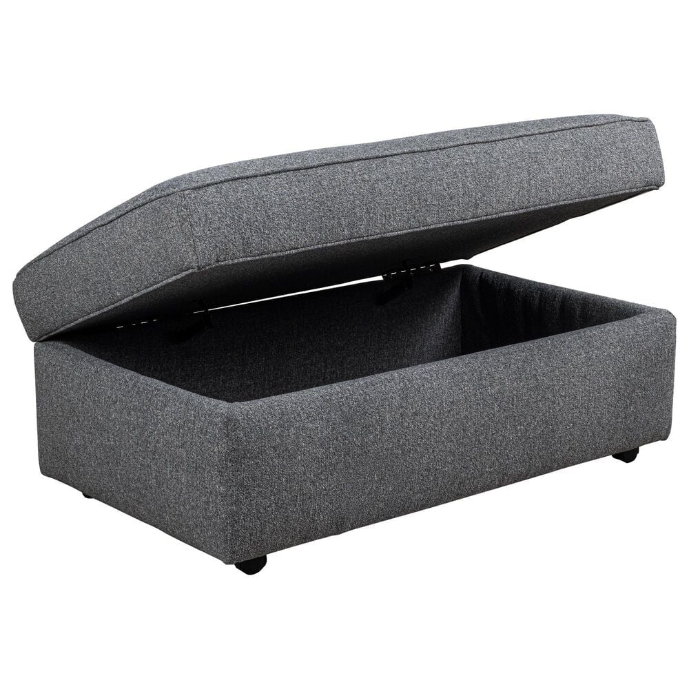 England Furniture Malibu Storage Ottoman in Ross Pepper, , large