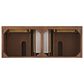 James Martin Vanities Lorelai 60" Double Vanity in Mid-Century Walnut with 3 cm Victorian Silver Quartz Top, , large