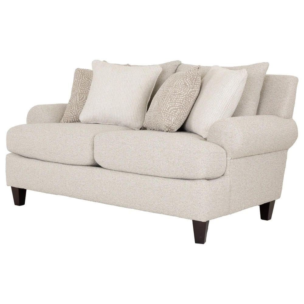 Xenia Stationary Loveseat in Hogan Cotton, , large