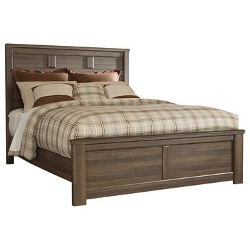 Ashley Juararo Queen Panel Bed in Brown, , large