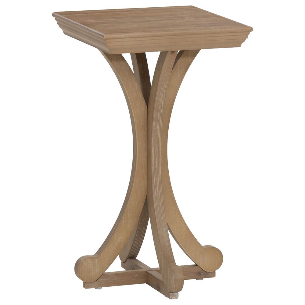 Linden Boulevard Dylan Sculptural Pedestal End Table in Natural, , large