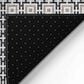 Dalyn Rug Company Marlo 9" x 12" Black Indoor/Outdoor Area Rug, , large