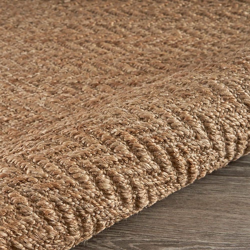 L&amp;R Resources Natural Fiber 7&#39;9&quot; x 9&#39;9&quot; Bright White Area Rug, , large
