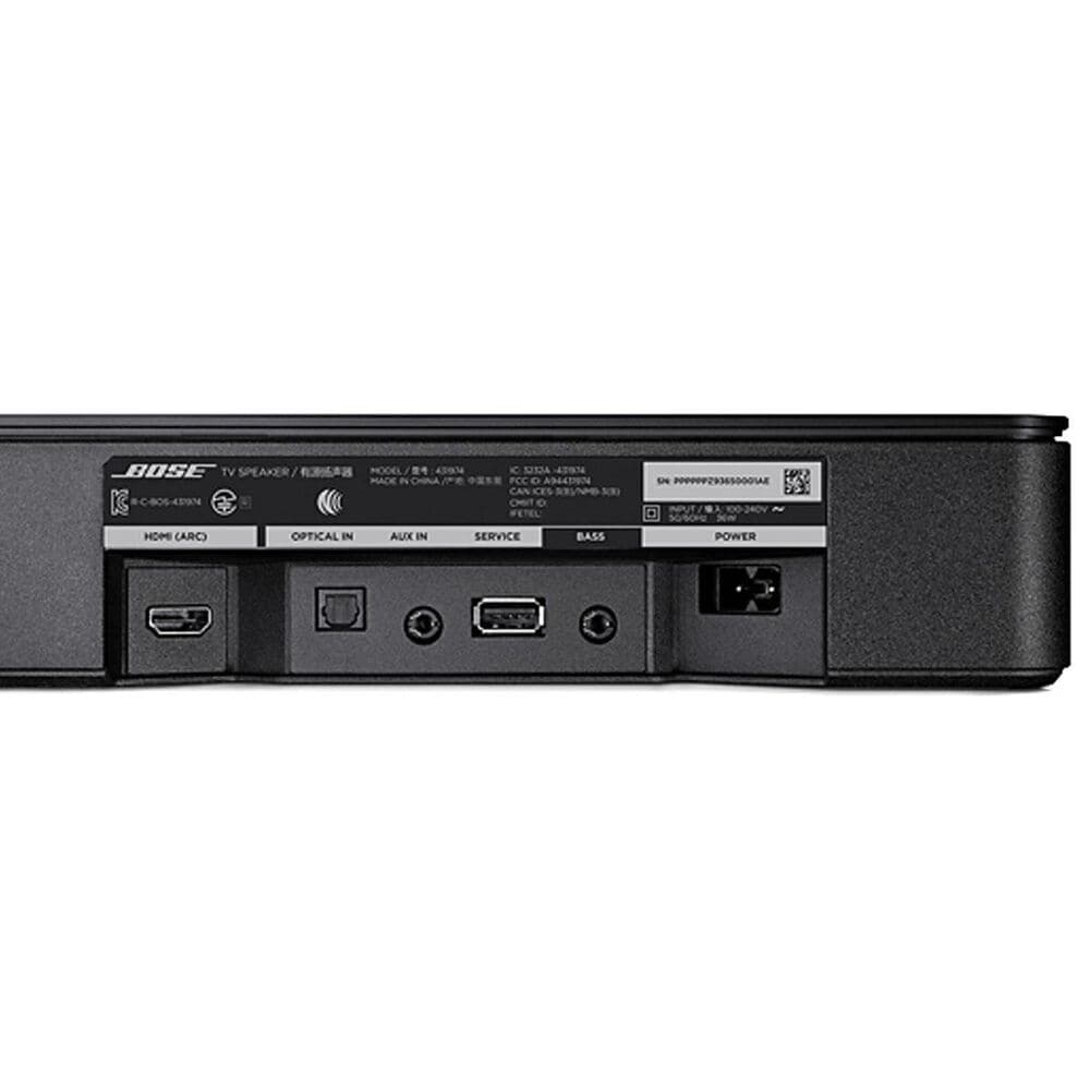 Bose TV Speaker Bluetooth Soundbar in Black, , large