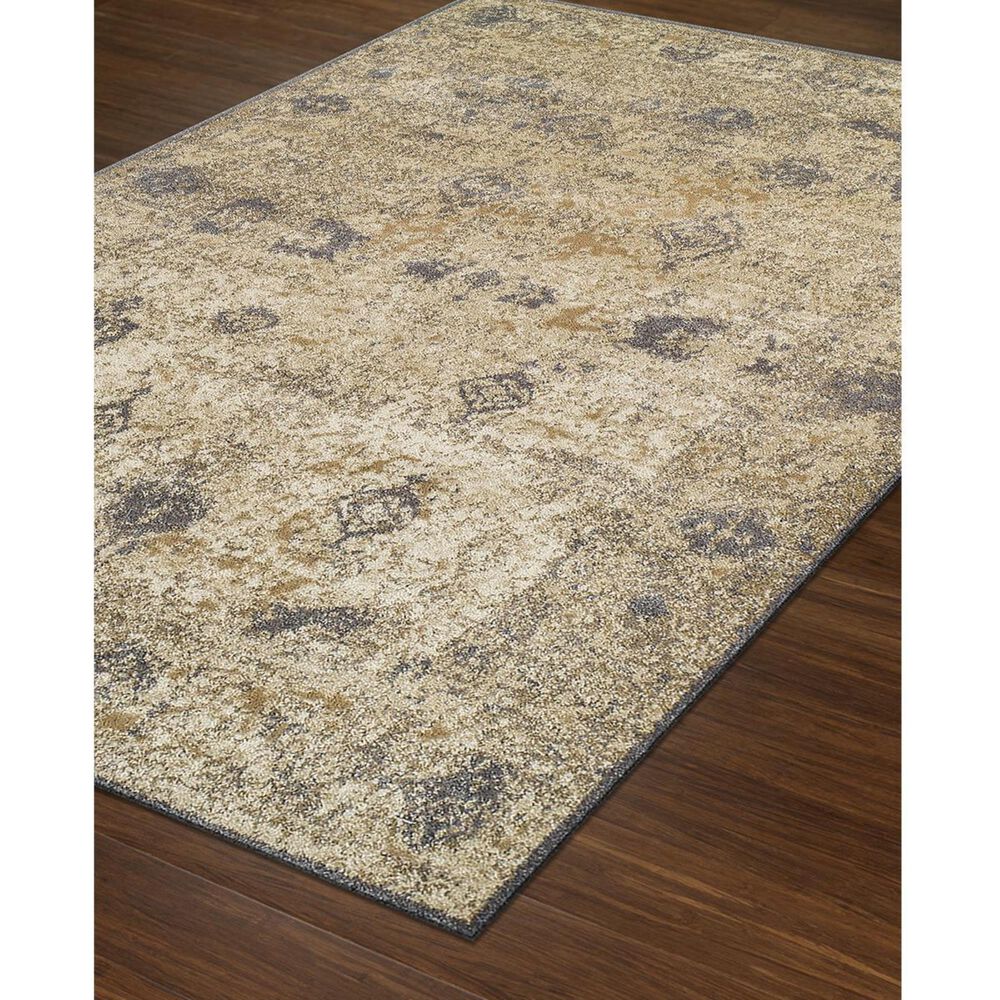 Dalyn Rug Company Antiquity AQ1 7'8" x 10'6" Grey Area Rug , , large