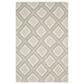 Oriental Weavers Tangier TAN04 6"7" x 9"6" Grey Area Rug, , large