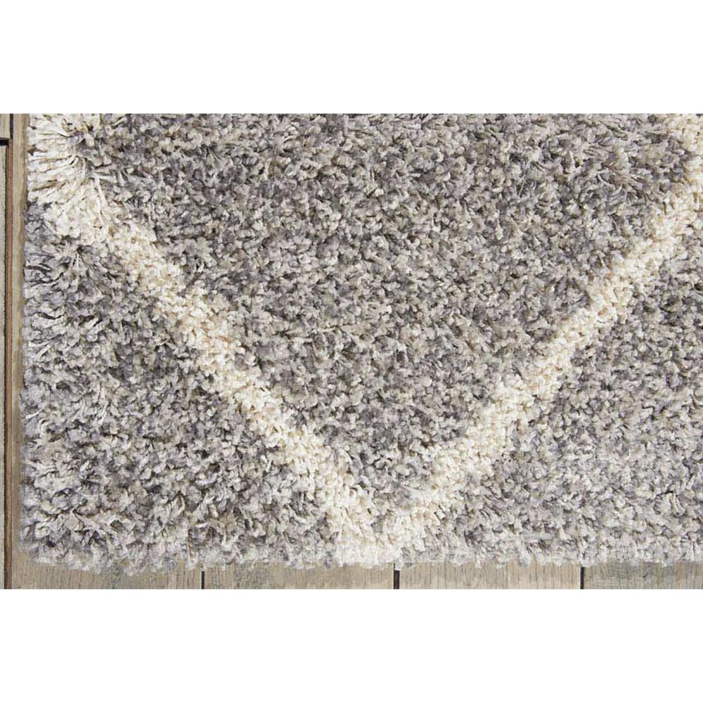 Nourison Brisbane BRI08 8&#39;2&quot; x 10&#39; Ash Area Rug, , large