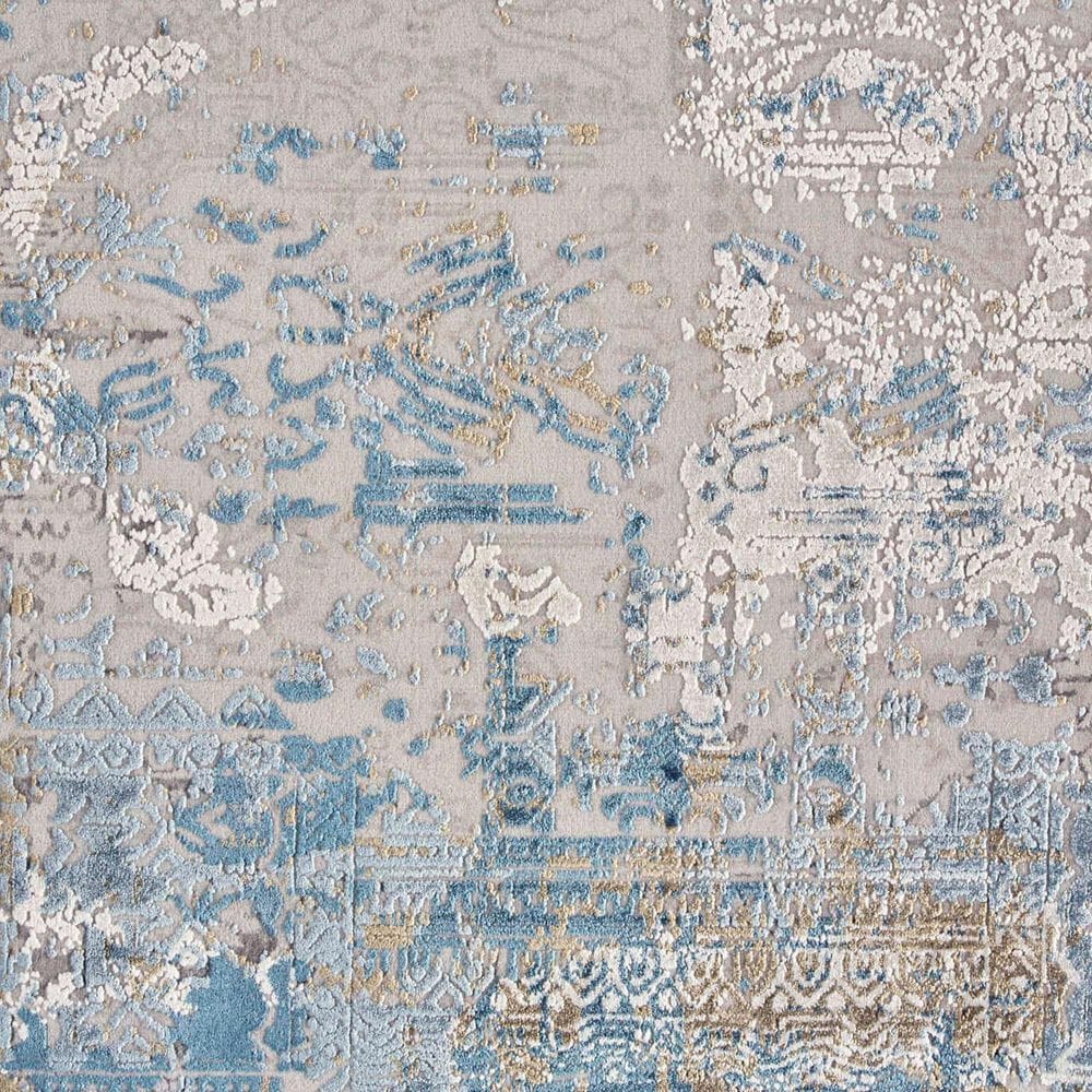 Feizy Cadiz Oriental 9&#39;9&quot; x 13&#39;2&quot; Blue and Gray Area Rug, , large