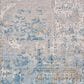Feizy Cadiz Oriental 9"9" x 13"2" Blue and Gray Area Rug, , large