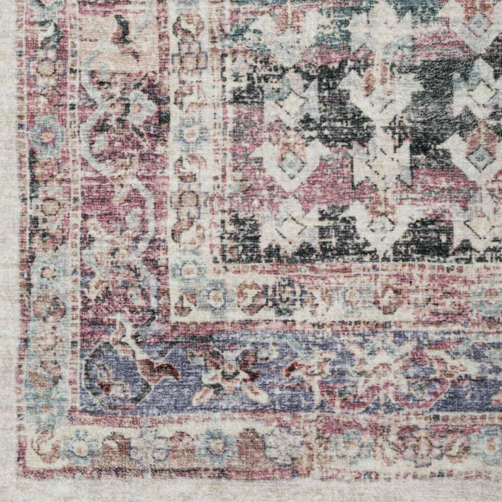Dalyn Rug Company Jericho Bohemian 2&#39;6&quot; x 12&#39; Pearl Indoor/Outdoor Runner, , large