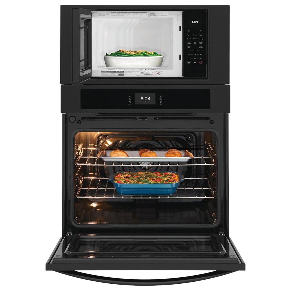 Frigidaire 30" Microwave Combination Wall Oven in Black, , large
