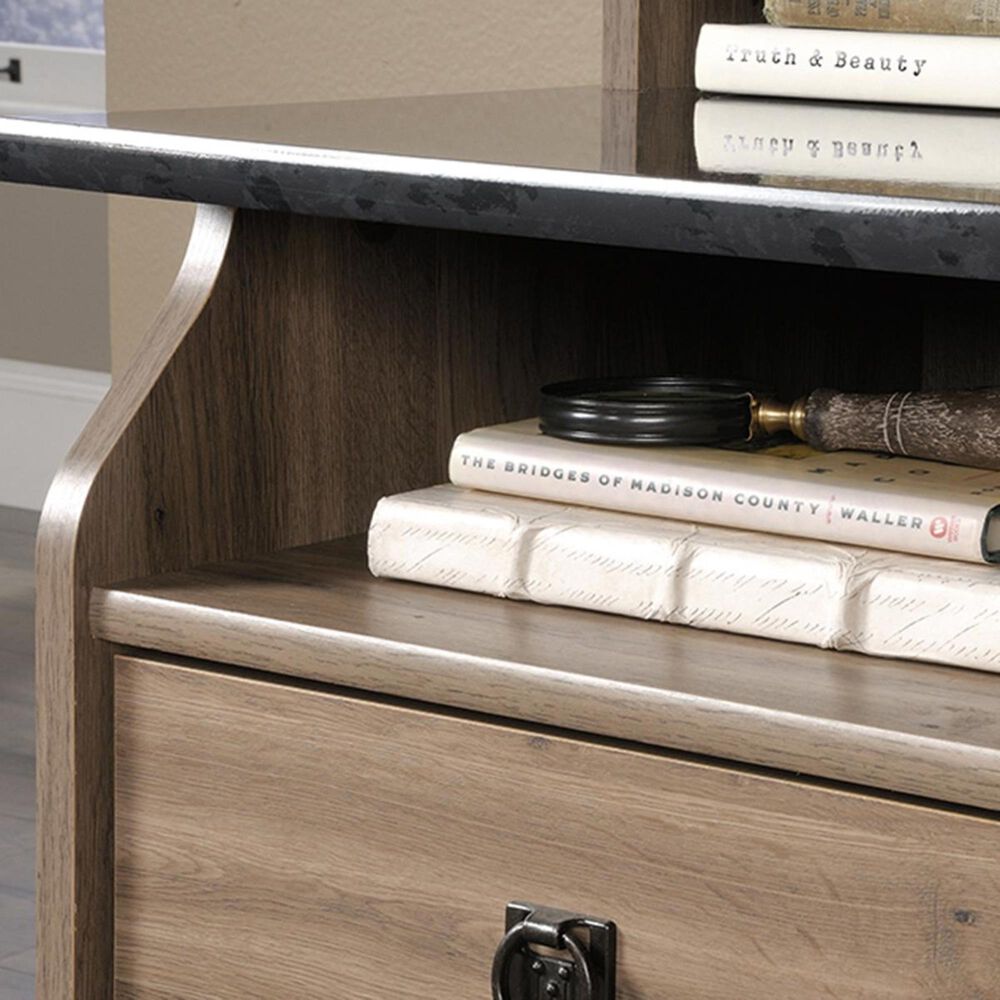 Sauder Graham Hill Writing Desk in Salt Oak, , large