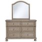 Signature Design by Ashley Lettner Youth Dresser & Mirror in Light Gray, , large