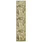Nourison Aloha ALH18 2"3" x 8" Ivory and Green Indoor/Outdoor Runner, , large
