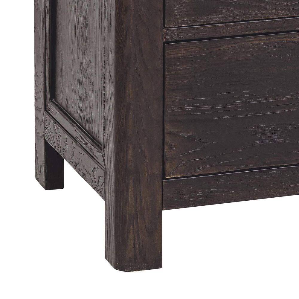 Hooker Furniture Driftwood 3-Drawer Nightstand in Burnt Timber, , large